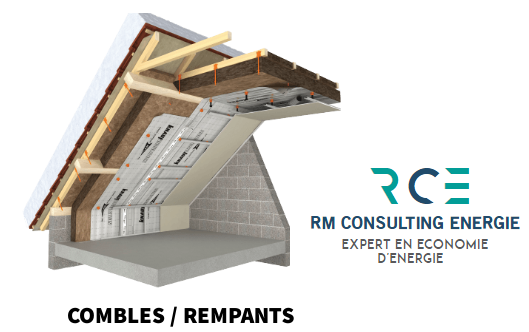 INSTALLATEUR ISOLATION COMBLE RAMPANT RM CONSULTING ENERGIE