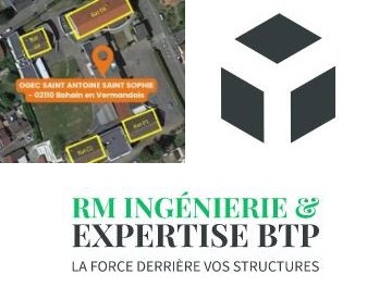 4 Étude de la capacité portante de toiture de 4 bâtiments - Site Staes Pere et Fils RM Ingenierie & Expertise  Bureau d'études pluridisciplinaire en BTP France et International