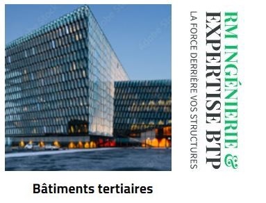 Nos secteurs d'activités Bâtiments tertiaires RM CONSULTING Ingénierie Bureau d'études et diagnostics bâtiments - BTP Ingénierie France et International